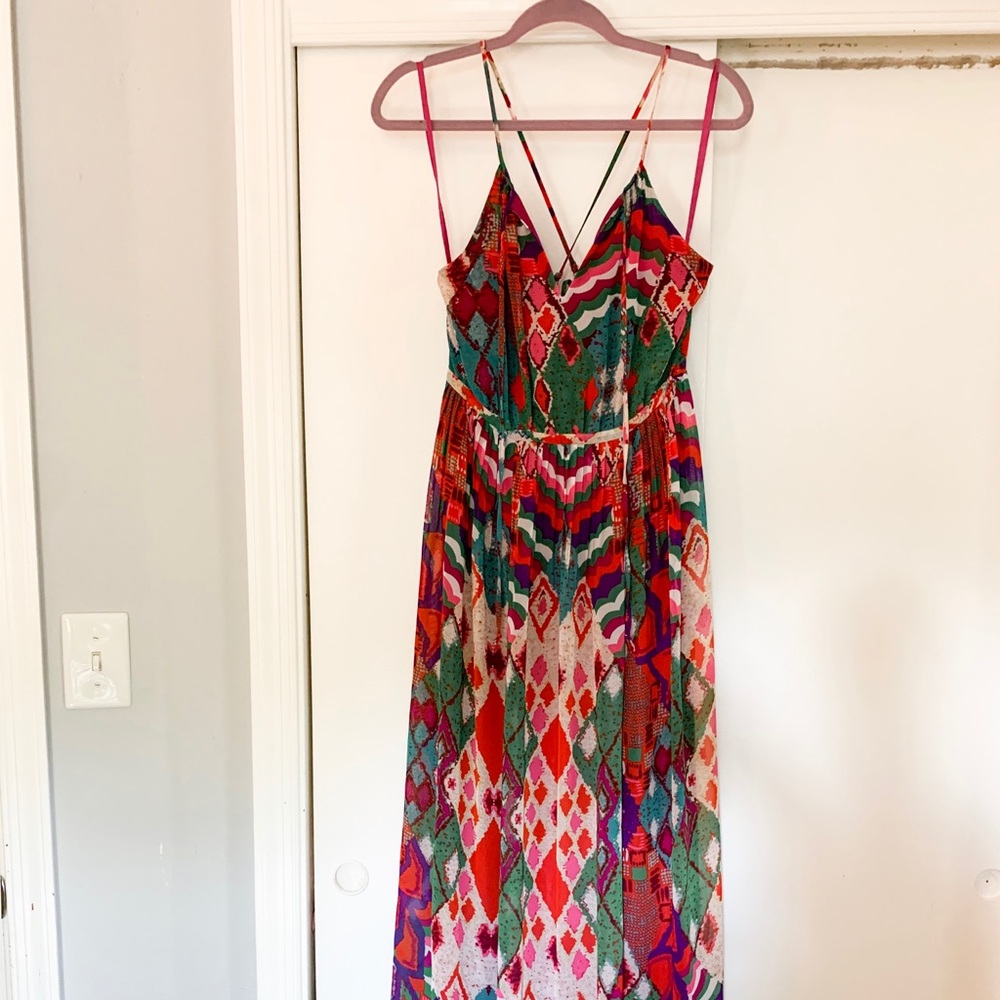 Anthropologie Maeve maxi boho dress
